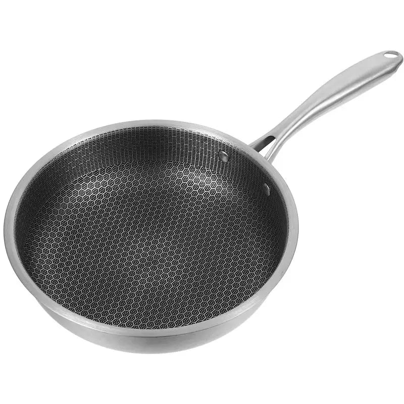 2024 New Honeycomb Frying Platter Stainless Steel